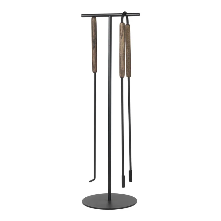 Blomus - Ashi Haardset, 3-delig, eiken / bruin