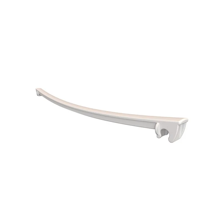 HOUE - CLICK -vervangingslamel, Ø 12 mm, gedempt wit