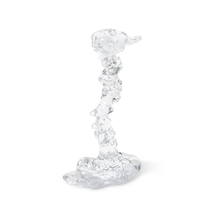 POLSPOTTEN - Drip kandelaar L, glas