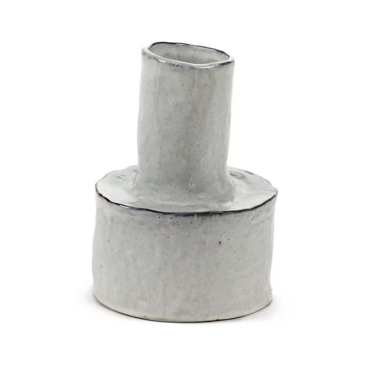 Serax - Héléna Marie-vaas, Ø 14 x H 19 cm, wit