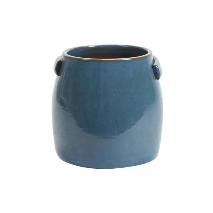 Serax - Jars pottery bloempot, M, blauw