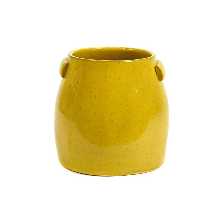 Serax - Jars pottery bloempot, M, geel