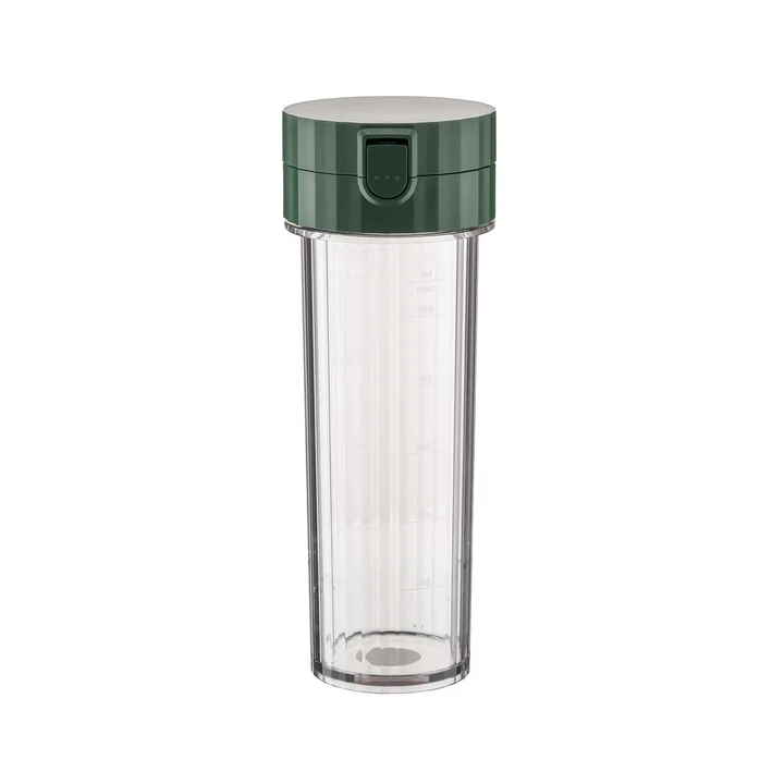 Alessi - Plissé -fles voor Personal Mixer, groen