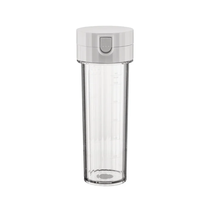 Alessi - Plissé -fles voor Personal Mixer, wit