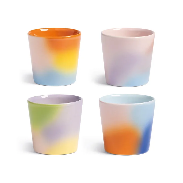 & klevering - Hue -bekers, klein, set van 4