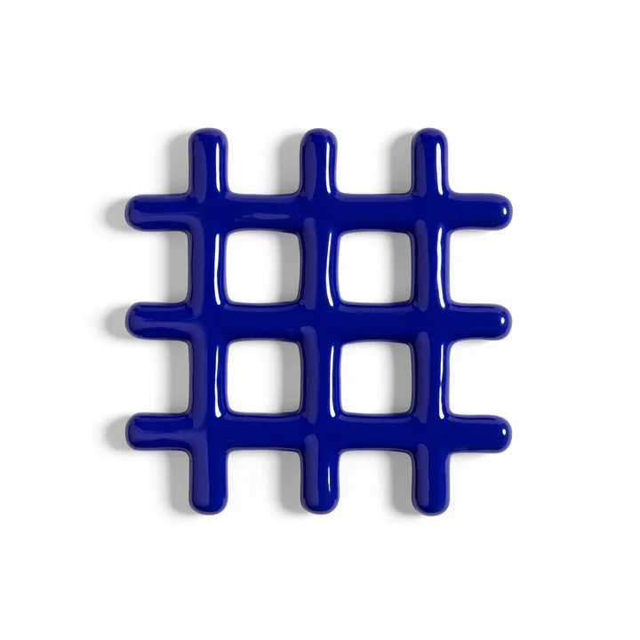 & klevering - Trivet onderzetter, blauw