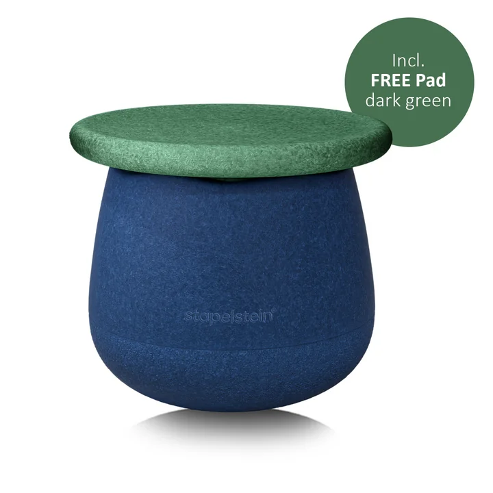 Stapelstein® - Dynamic small, water & groen (incl. GRATIS pad donkergroen)