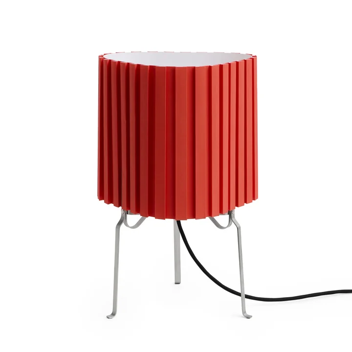 HAY - Canelé -tafellamp 370, tomatenrood