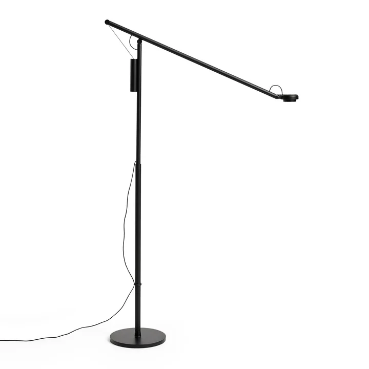 HAY - Fifty-Fifty -staande lamp, soft black