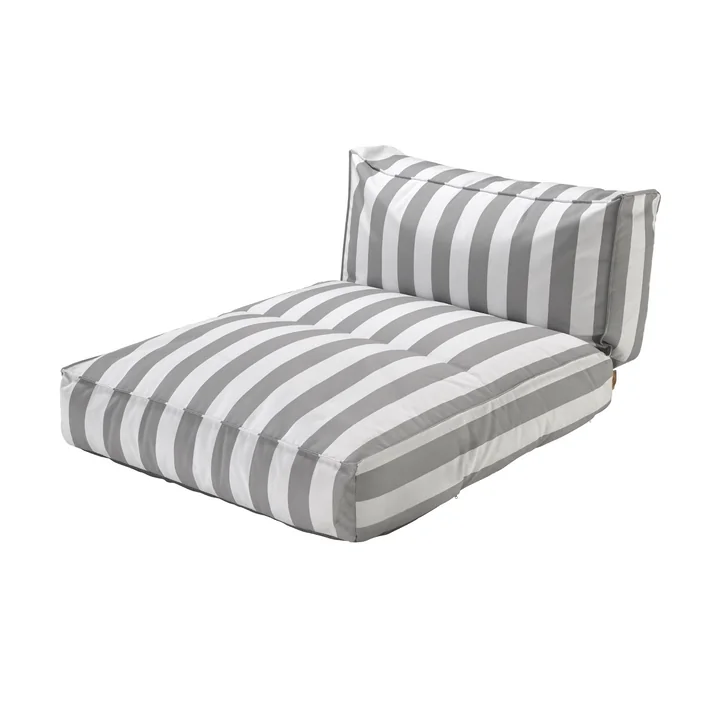 Blomus - Stay Buitenbed, 120 x 190 cm, lelieblank / olifantenhuid