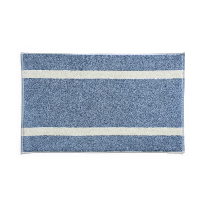 HAY - Stripe badmat 50 x 80 cm, dusty blue
