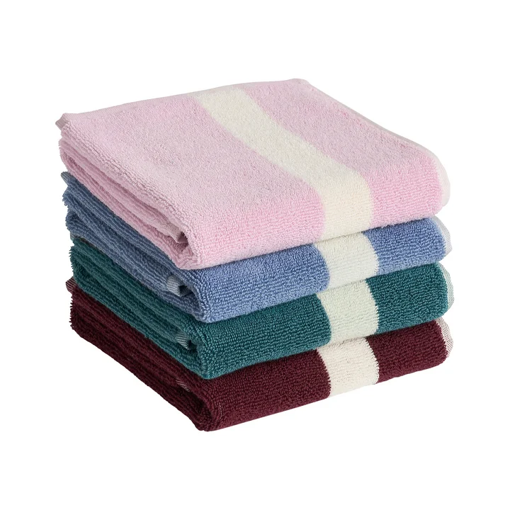 HAY - Stapel handdoeken van Stripe