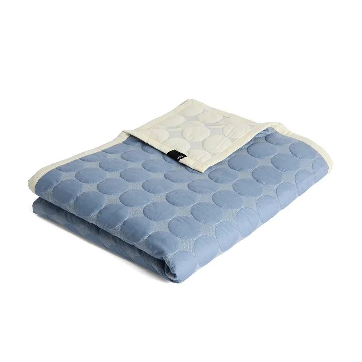 HAY - Mega Dot -sprei, dusty blue