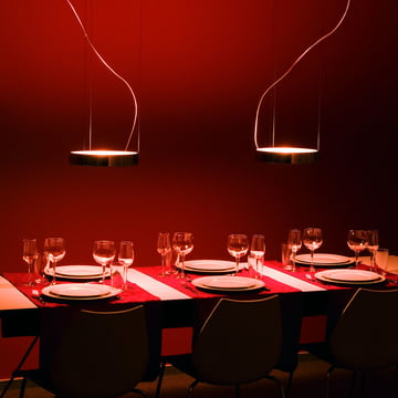 Lamp Aluring groot, verchroomd