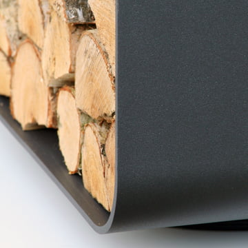 Baest - U-draaibank voor houtopslag zwart, detail