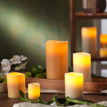 LED echte wax kaars van Klein & Meer
