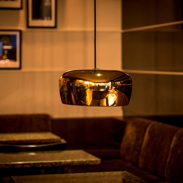 Formulieragenda - Coppola hanger Lamp goud, over tafel