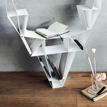 BeDesign - Hertenmetaal, wit