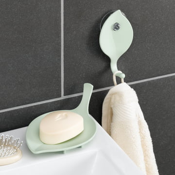 Sense Muurhaken en Zeepbakje van Koziol