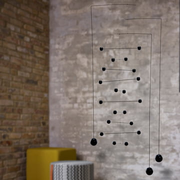 Contrapunt Dubbel door Flensted Mobiles in zwart