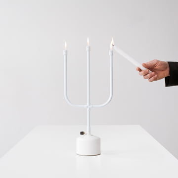 Droog - Vlammen Gas Kandelaar