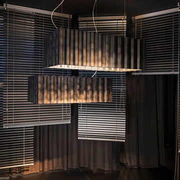 Containerlamp van Diesel Living in zwart