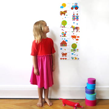 Kinderboerderij met meetstokjes van byGraziela