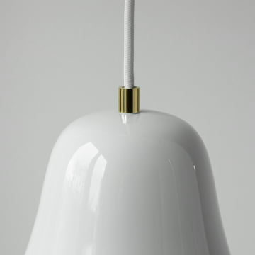 Fabella pendelarmatuur van Caussa in het wit