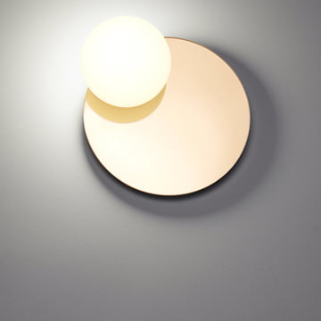 Circ LED-wandlamp met spiegel van Estiluz