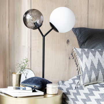 Tweemaal tafellamp H 42 cm van House Doctor in zwart