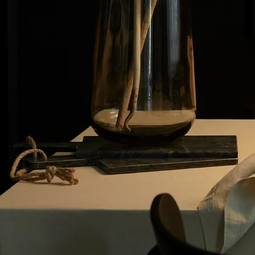 Marmer in donkergrijs van yunic