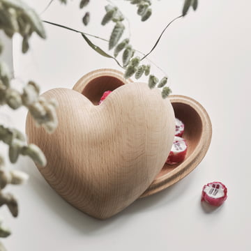 Heart Bowl Houten kist van Spring Copenhagen in beukenhout