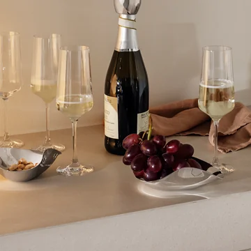 Indulgence Kommen, roestvrij staal van Georg Jensen