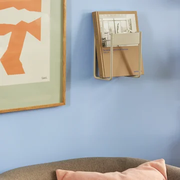 Hübsch Interior - Inbetween tijdschriftenhouder, lichtgrijs