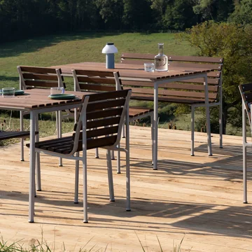 HAY - Traverse collectie, aluminium / geolied essenhout