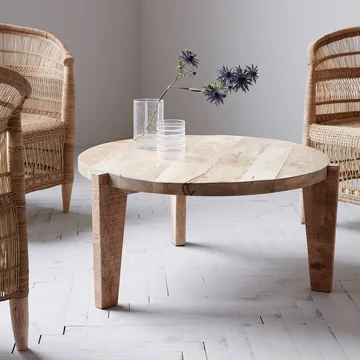 House Doctor - Bali salontafel, Ø 80 x H 40 cm, natuurlijke mango