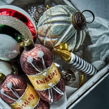 House Doctor - Candle Ornamenten, blauw