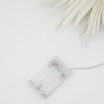 House Doctor - Gant, Top star LED kerstboomverlichting, wit / messing afwerking