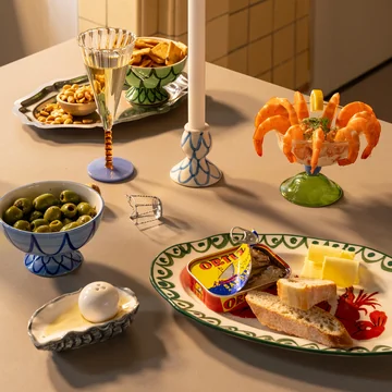 en klevering - Sirène dienblad