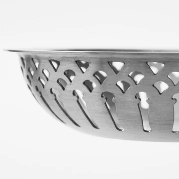 Nicolas Vahé - Broodmand, antiek zilveren afwerking (set van 2)