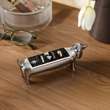 Umbra - Dachsie ringhouder, chroom