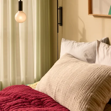 Hübsch Interior - Haikei kussen, 50 x 80 cm, lichtgrijs