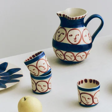 HAY - La Pittura Kan, 2 liter en beker, 240 ml, la faccia