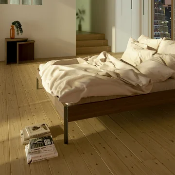 Karup Design - Core Bed 160 x 200 cm, grenen johannesbroodbruin