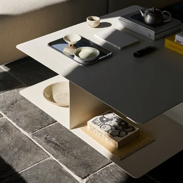 & Tradition - Develius EV3 Salontafel, ivoor