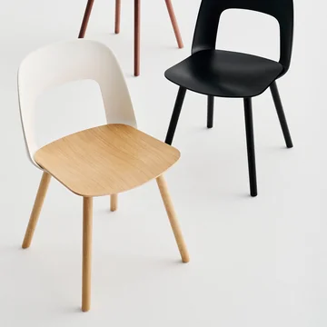 HAY - Layout 122 Stoel, eiken / crème wit