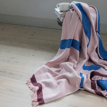 Mette Ditmer - Studio Deken, 130 x 175 cm, Seashell roze