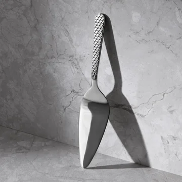 Lyngby Porcelæn - Rhombe taartschep, staal