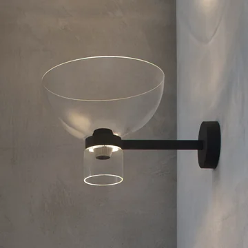 Flos - Nocturne Wandlamp kom EU, zwart