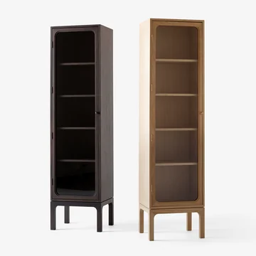 & Tradition - Trace Single Cabinet SC87, donker eiken